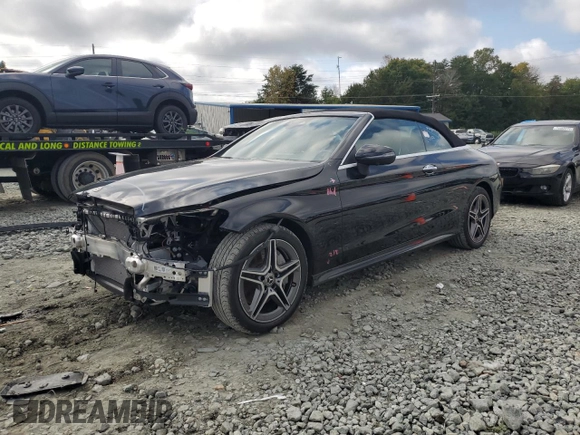 2023 Mercedes-Benz C 300 with VIN W1KWK8EB9PG131917, listed as a Copart auction lot 71820184 with 9,781 mi miles and Salvage Title. Bid and sale history available at DreamBid. Image 1.