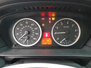 2006 BMW 5 Series 530xi with VIN WBANN73556B799078, listed as a Copart auction lot 42966615 with 252,589 mi miles and Salvage Title. Bid and sale history available at carsss.com. Image 9.