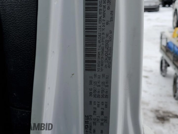 2020 Jeep Wrangler Unlimited Sport S with VIN 1C4HJXDN3LW226422, listed as a Copart auction lot 44763105 with 103,097 mi miles and Salvage title. Bid and sale history available at DreamBid. Image 13.