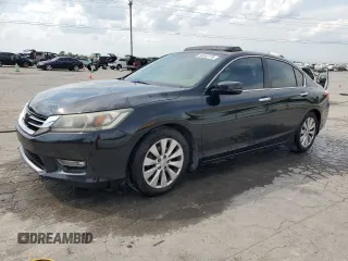 2013 Honda Accord EX-L with VIN 1HGCR2F83DA153517, listed as a Copart auction lot 54852775 with 239,223 mi miles and Salvage Title. Bid and sale history available at DreamBid. Image 1.