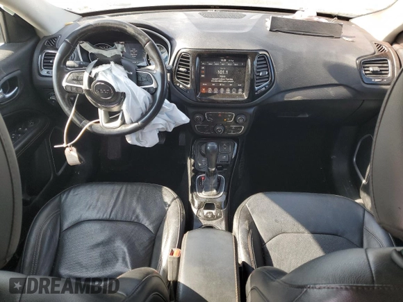 2021 Jeep Compass Limited with VIN 3C4NJDCB4MT556585, listed as a Copart auction lot 47428245 with 99,168 mi miles and Salvage Title. Bid and sale history available at DreamBid. Image 8.