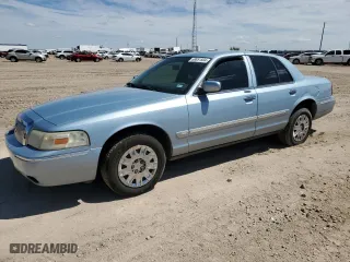 2006 Mercury Grand Marquis GS with VIN 2MEFM74V86X615465, listed as a Copart auction lot 69851504 with 0 mi miles and Salvage Title. Bid and sale history available at carsss.com. Image 1.