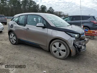 2014 BMW i3 with VIN WBY1Z4C55EVX62872, listed as a Copart auction lot 88975135 with 49,841 mi miles and Salvage Title. Bid and sale history available at carsss.com. Image 4.