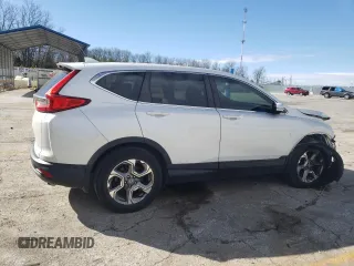 2019 Honda CR-V EX with VIN 2HKRW1H57KH511951, listed as a Copart auction lot 50376655 with 60,946 mi miles and Salvage Title. Bid and sale history available at carsss.com. Image 3.