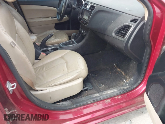 2013 Chrysler 200 Limited with VIN 1C3CCBCG1DN598685, listed as a IAAI auction lot 42085371 with 167,049 mi miles and . Bid and sale history available at DreamBid. Image 5.