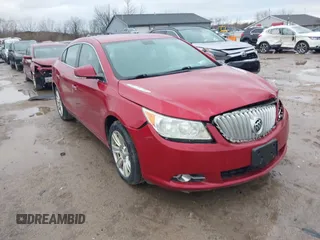 2012 Buick LaCrosse Premium 1 with VIN 1G4GD5E39CF299181, listed as a IAAI auction lot 41915487 with 198,014 mi miles. Bid and sale history available at carsss.com. Image 1.