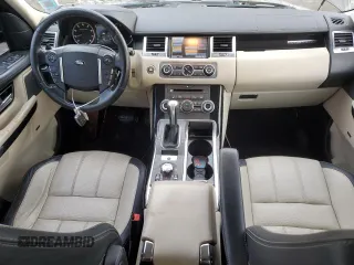 2011 Land Rover Range Rover Sport SC with VIN SALSP2E42BA292607, listed as a Copart auction lot 43800985 with 155,507 mi miles and Salvage Title. Bid and sale history available at carsss.com. Image 8.