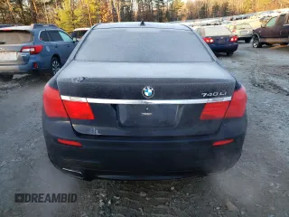 2012 BMW 7 Series 740Li with VIN WBAKB4C53CC576926, listed as a Copart auction lot 80361594 with 100,675 mi miles and Clean Title. Bid and sale history available at carsss.com. Image 6.
