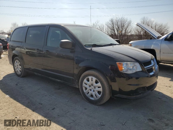 2015 Dodge Grand Caravan SE with VIN 2C4RDGBGXFR567989, listed as a Copart auction lot 55783925 with 275,012 mi miles and Salvage Title. Bid and sale history available at DreamBid. Image 4.