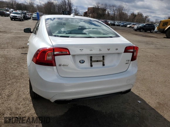 2015 Volvo S60 T5 Premier with VIN YV1612TB7F1309090, listed as a Copart auction lot 48216545 with 160,525 mi miles and Salvage Title. Bid and sale history available at carsss.com. Image 6.