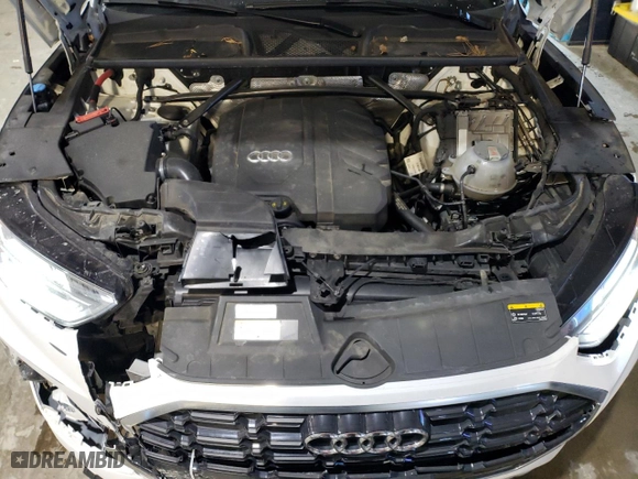 2022 Audi Q5 S line Premium Plus with VIN WA1EAAFY6N2013962, listed as a Copart auction lot 45803495 with 59,452 mi miles and Salvage Title. Bid and sale history available at carsss.com. Image 12.