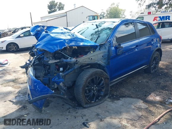 2018 Mitsubishi Outlander ES with VIN JA4AP3AU9JU011232, listed as a IAAI auction lot 42057462 with 106,339 mi miles and . Bid and sale history available at DreamBid. Image 2.