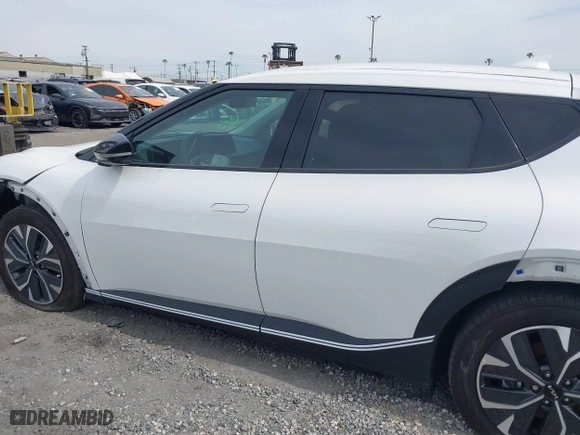 2023 Kia EV6 Light with VIN KNDC34LB1P5608728, listed as a IAAI auction lot 41318011 with 26,867 mi miles. Bid and sale history available at carsss.com. Image 15.