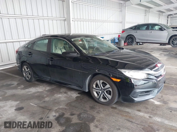 2018 Honda Civic LX with VIN 2HGFC2F53JH576471, listed as a IAAI auction lot 40772987 with 43,643 mi miles. Bid and sale history available at carsss.com. Image 1.
