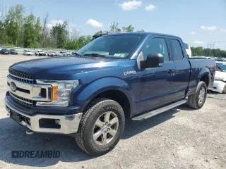 2019 Ford F-150 XL with VIN 1FTFX1E54KKE99702, listed as a Copart auction lot 61731135 with 84,075 mi miles and Salvage title. Bid and sale history available at DreamBid. Image 1.
