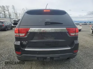 2013 Jeep Grand Cherokee Overland with VIN 1C4RJFCGXDC643802, listed as a Copart auction lot 52429535 with 122,014 mi miles and Salvage Title. Bid and sale history available at carsss.com. Image 6.