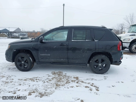 2016 Jeep Compass High Altitude Edition with VIN 1C4NJDEB8GD758174, listed as a IAAI auction lot 41235089 with 144,841 mi miles. Bid and sale history available at carsss.com. Image 14.