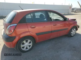 2007 Kia Rio SX with VIN KNADE163176201534, listed as a Copart auction lot 54682195 with 388,812 mi miles and Clean Title. Bid and sale history available at carsss.com. Image 3.