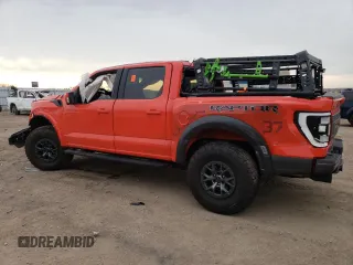 2021 Ford F-150 Raptor with VIN 1FTFW1RG7MFC62731, listed as a Copart auction lot 82672674 with Not Provided miles and Salvage Title. Bid and sale history available at carsss.com. Image 2.