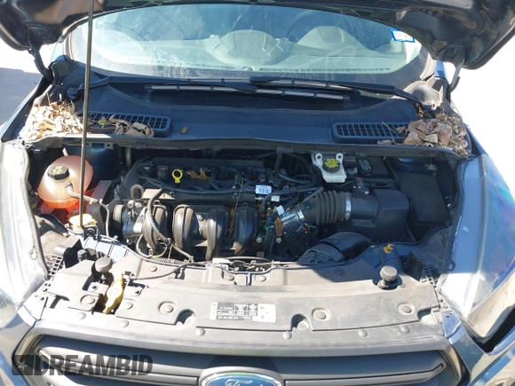 2018 Ford Escape S with VIN 1FMCU0F74JUC86298, listed as a IAAI auction lot 41765086 with 124,154 mi miles. Bid and sale history available at carsss.com. Image 10.