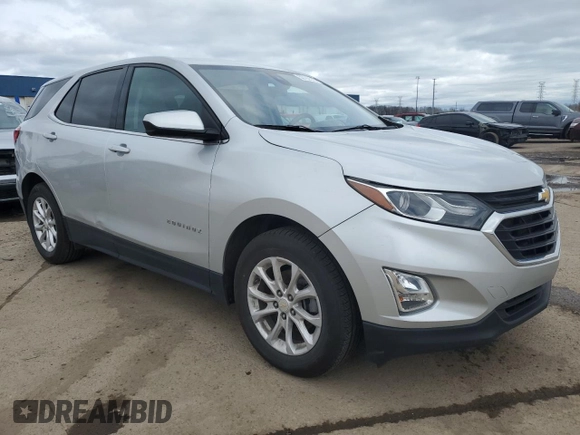 2020 Chevrolet Equinox LT with VIN 3GNAXJEV3LS523012, listed as a Copart auction lot 50192515 with 62,492 mi miles and Non repairable. Bid and sale history available at DreamBid. Image 4.