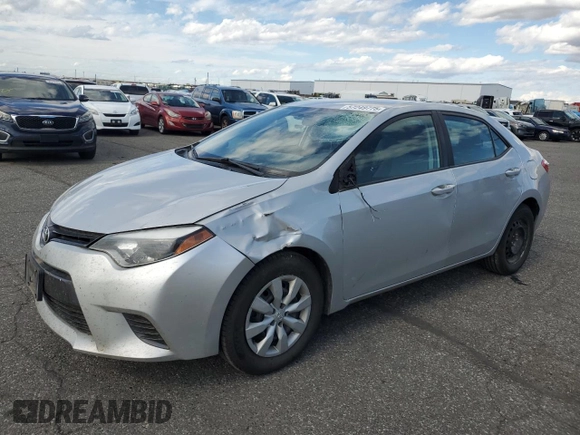 2016 Toyota Corolla L z VIN 2T1BURHE9GC546636, wystawiony jako Copart lot #57249775 z przebiegiem 109 318 mil mil oraz Szkoda całkowita • Salvage title. Historia ofert i sprzedaży dostępna na DreamBid. Obrazek 1.