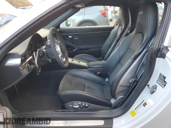 2016 Porsche 911 4S with VIN WP0BB2A93GS136097, listed as a Copart auction lot 76078574 with 14,208 mi miles and Salvage Title. Bid and sale history available at DreamBid. Image 7.