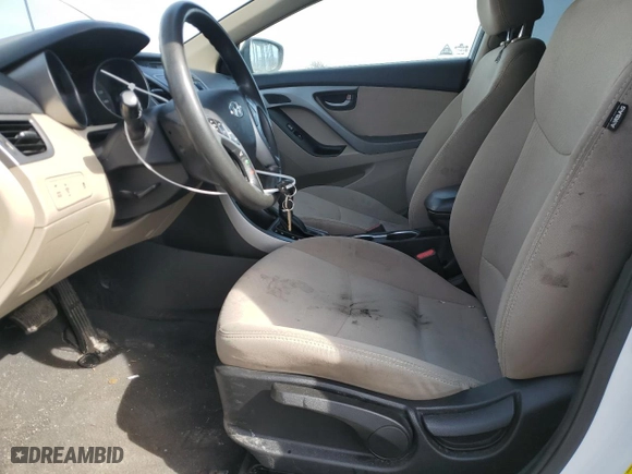 2015 Hyundai Elantra SE with VIN 5NPDH4AE1FH644209, listed as a Copart auction lot 48776605 with 115,247 mi miles and Salvage Title. Bid and sale history available at carsss.com. Image 7.