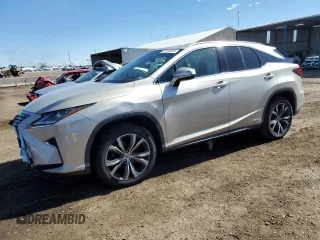 2017 Lexus RX 450h z VIN 2T2BGMCA6HC012036, wystawiony jako Copart lot #57224085 z przebiegiem 101 313 mil mil oraz Szkoda całkowita • Salvage title. Historia ofert i sprzedaży dostępna na DreamBid. Obrazek 1.