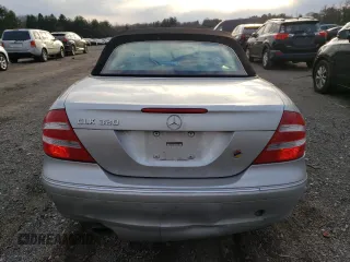 2005 Mercedes-Benz CLK 3.2L with VIN WDBTK65J35F121250, listed as a Copart auction lot 87379094 with 109,162 mi miles and Salvage Title. Bid and sale history available at carsss.com. Image 6.