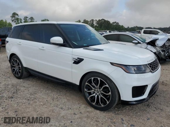 2020 Land Rover Range Rover Sport HSE with VIN SALWR2SU1LA890785, listed as a Copart auction lot 51683035 with 36,988 mi miles and Salvage Title. Bid and sale history available at carsss.com. Image 4.