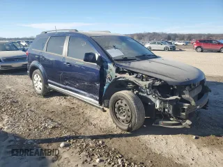 2019 Dodge Journey SE with VIN 3C4PDCBB3KT770900, listed as a Copart auction lot 42358415 with 44,438 mi miles and Salvage Title. Bid and sale history available at DreamBid. Image 4.