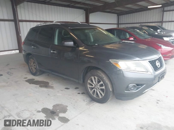 2013 Nissan Pathfinder SL with VIN 5N1AR2MM2DC608721, listed as a IAAI auction lot 42005519 with 141,748 mi miles and . Bid and sale history available at DreamBid. Image 1.