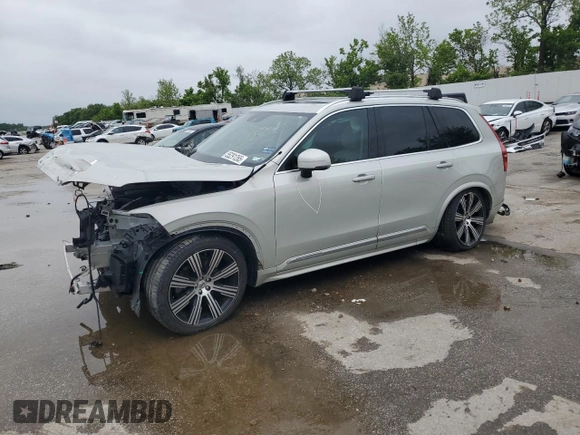 2020 Volvo XC90 Inscription with VIN YV4A221LXL1607974, listed as a Copart auction lot 55291265 with Not provided miles and Salvage title. Bid and sale history available at DreamBid. Image 1.