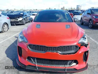 2020 Kia Stinger GT-Line with VIN KNAE15LA6L6081184, listed as a IAAI auction lot 41587668 with 52,168 mi miles. Bid and sale history available at carsss.com. Image 12.