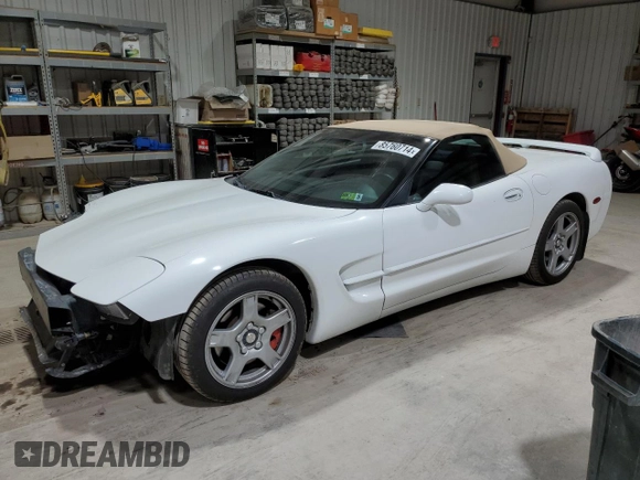 1998 Chevrolet Corvette with VIN 1G1YY32G8W5125033, listed as a Copart auction lot 85760714 with 77,093 mi miles and Salvage Title. Bid and sale history available at carsss.com. Image 1.