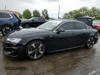2017 Audi A4 Premium Plus z VIN WAUENAF40HN005332, wystawiony jako Copart lot #54294275 z przebiegiem 98 339 mil mil oraz Szkoda całkowita • Salvage title. Historia ofert i sprzedaży dostępna na DreamBid. Obrazek 1.