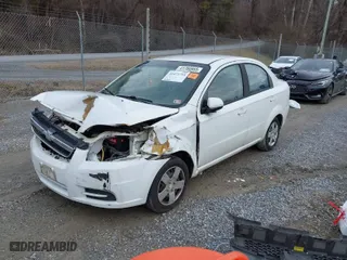 2011 Chevrolet Aveo LT w/1LT with VIN KL1TD5DE2BB230366, listed as a IAAI auction lot 41472714 with 151,915 mi miles. Bid and sale history available at carsss.com. Image 2.