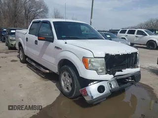 2012 Ford F-150 XL with VIN 1FTFW1CF0CFA13430, listed as a IAAI auction lot 41811812 with 283,228 mi miles. Bid and sale history available at carsss.com. Image 1.