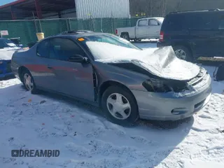 2006 Chevrolet Monte Carlo LS with VIN 2G1WJ15KX69252434, listed as a IAAI auction lot 40969669 with 232,030 mi miles. Bid and sale history available at carsss.com. Image 1.