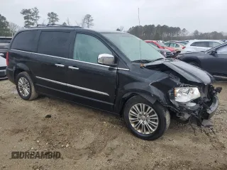2013 Chrysler Town & Country Touring L with VIN 2C4RC1CGXDR781456, listed as a Copart auction lot 46633675 with 112,354 mi miles and Clean Title. Bid and sale history available at DreamBid. Image 4.