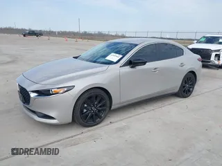 2025 Mazda 3 S Select Sport with VIN 3MZBPABM7SM450378, listed as a IAAI auction lot 41559969 with 6,270 mi miles and . Bid and sale history available at DreamBid. Image 2.