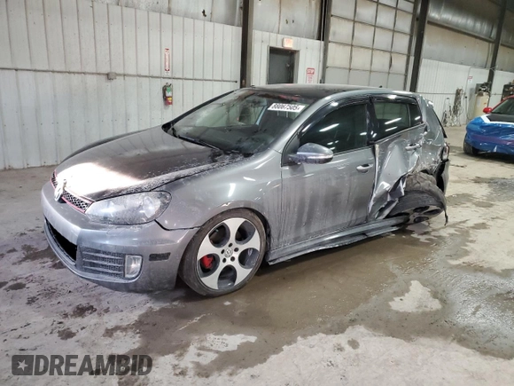 2010 Volkswagen GTI with VIN WVWHV7AJ8AW159643, listed as a Copart auction lot 88067505 with 179,277 mi miles and Salvage Title. Bid and sale history available at carsss.com. Image 1.