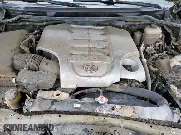 2017 Lexus LX 570 with VIN JTJHY7AX1H4227084, listed as a Copart auction lot 60571775 with 118,085 mi miles and Salvage title. Bid and sale history available at DreamBid. Image 12.