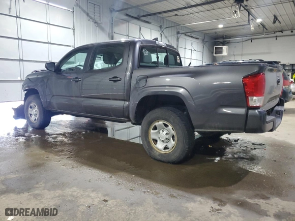 2016 Toyota Tacoma SR5 with VIN 5TFAX5GN1GX070235, listed as a Copart auction lot 43596025 with 109,208 mi miles and Salvage Title. Bid and sale history available at carsss.com. Image 2.