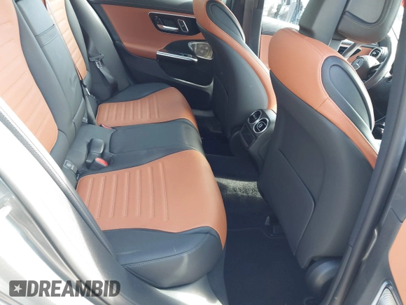 2024 Mercedes-Benz C 300 with VIN W1KAF4HB7RR232142, listed as a IAAI auction lot 41155995 with 1,109 mi miles and . Bid and sale history available at DreamBid. Image 8.