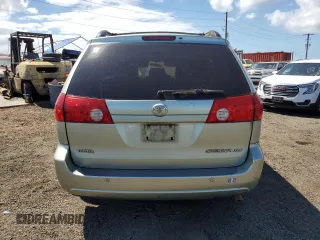 2006 Toyota Sienna XLE with VIN 5TDZA22C46S560990, listed as a Copart auction lot 43089095 with 0 mi miles and Salvage Title. Bid and sale history available at carsss.com. Image 6.