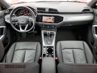 2022 Audi Q3 S line Premium Plus with VIN WA1EECF32N1147622, listed as a Copart auction lot 42111635 with 19,997 mi miles and Salvage Title. Bid and sale history available at carsss.com. Image 8.