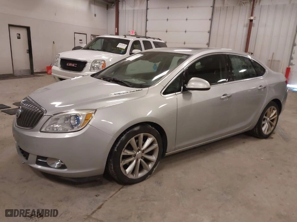 2014 Buick Verano Leather Group with VIN 1G4PS5SK9E4136112, listed as a IAAI auction lot 41259765 with 155,906 mi miles. Bid and sale history available at carsss.com. Image 2.