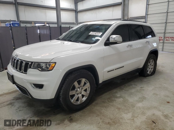 2020 Jeep Grand Cherokee Limited with VIN 1C4RJEBG4LC278706, listed as a Copart auction lot 85802484 with 123,820 mi miles and Clean Title. Bid and sale history available at DreamBid. Image 1.